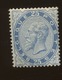 40*  25c * Bleu Gomme Originale. Cote 700,-Euros. Bonne Qualité, Sans Défaut - 1883 Leopold II