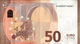 ! 50 Euro, R001C4, RA0000746061, Currency, Banknote, Billet Mario Draghi, EZB, Europäische Zentralbank - 50 Euro