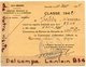 - Militaria - Commission De Révision Se Marseille, Classe 1942, Exempté, Cachet, 11 Juillet 1945, TBE,  Scans. - Documents