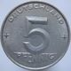 East Germany 5 Pfennig 1952 A XF - 5 Pfennig