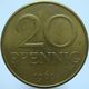 East Germany 20 Pfennig 1969 UNC - 20 Pfennig