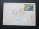 Japan 1972 Motivmarke Mit Rotem Sonderstempel Tokyo Nach Dresden - Briefe U. Dokumente