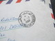 Afrika 1969 Tunesien Monastir Air Mail / Luftpost Nach Dresden Mit Gestempeltem R Zettel - Tunisia (1956-...)