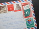 Pakistan 1965 / 67 Air Mail / Luftpost 2 Belege Mit Schöner Buntfrankatur! Auch First Jet Flight Karrachi - Dacca Usw. - Pakistan