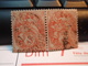 2 Timbres Type Blanc 3 Centimes - 1900-29 Blanc