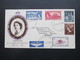 Neuseeland / New Zealand Queen Coronation Elisabeth II FDC Wellington Nach Dreden Gesendet Via Air Mail - Storia Postale