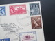 Neuseeland / New Zealand Queen Coronation Elisabeth II FDC Wellington Nach Dreden Gesendet Via Air Mail - Covers & Documents