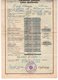 1943 WWII ITALY, ITALIAN OCCUPATION OF SLOVENIA, LJUBLJANA, SCHOOL CERTIFICATE, 1 REVENUE STAMP, ITALIAN - Steuermarken