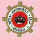 Sticker - ROYAL-AUTOMOBILE-CLUB - BELGIQUE - Autocollants