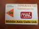 Magnetic Phonecard, Valid To 31.12.97,mint - Turkmenistán