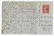 1912 - ALGERIE - CP ENTIER SEMEUSE Avec DESSIN ENCRE De AÏN-SEFRA (POSTE OPTIQUE De DJEBEL AÏSSA) => MONTOIRE - Bijgewerkte Postkaarten  (voor 1995)
