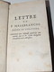 LETTRE DU P. MALEBRANCHE [Nicolas De]... Réponse Au P. LAMI  1700 - Before 18th Century