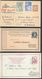 Greece LOT Of 3 Prepaid Postal Cards To Germany & France - Postal Stationery