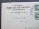 CSSR / Sudetenland 1929 Beleg Aus Bischofteinitz Advokat JUDr. Julius Kahler Zweisprachiger Stempel - Storia Postale