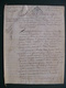 1777 Manuscrit Sur Vélin Généralité Alençon Normandie Bélou Bellou Sur Huisne  Belle Calligraphie 8 Pages - Manuskripte