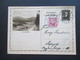 CSSR / Böhmen 1936 Bildganzsache Mit Zusatzfrankatur Nach Leipzig Stempel Cheb 2 / Eger 2 - Lettres & Documents