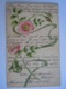 Guirlande De Fleurs Bloemen Art Nouveau Précurseur 1905 Waremme - Fleurs