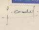 Enveloppe Scotem - EUROPA 1961 Obl Journées Culturelles Européennes Charleville 1961 - Signature P. COMBET - Covers & Documents