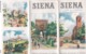 Guide Touristique 9,5cm X 18cm (ouvert 36 Cmx 55 Cm) SIENA  (Sienne) - Dépliants Touristiques