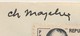 Enveloppe Scotem - 0,30 + 0,10 Général DROUOT Obl. Cachet Illustré Congrès NANCY 1961 Signature MAZELIN - Lettres & Documents