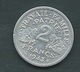 État Français 2 Francs Bazor 1943  , 2 Scans  Laupi 11903 - 2 Francs