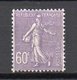 - FRANCE N° 200 Neuf ** MNH - 60 C. Lilas Semeuse Lignée 1924-32 - Cote 13,50 EUR - - 1903-60 Semeuse Lignée