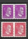 Deutsches Reich 1941/44 Michel 786 & 788 MNH A. Hitler FAKE Fälschungen Faux - Ungebraucht