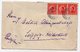 1920? KINGDOM OF SHS, SLOVENIA, TPO 82 PREVALJE- MARIBOR, SENT TO LEIPZIG, GERMANY - Covers & Documents