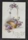AK 0381  Blumenkorb Mit Veilchen - Künstlerkarte Um 1902 - Blumen