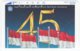 INDONESIA A-578 Magnetic Telekom - Flag Of Indonesia - 100 Units - Used - Indonesien