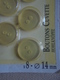 Vintage - 8 Boutons Cuvette Fantaisie DMC 14 Mm - Boutons