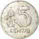 Monnaie, Lithuania, 5 Centai, 1991, TB+, Aluminium, KM:87 - Litouwen