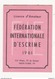 Au Plus Rapide France Licence Amateur Escrime Fédération Internationale Année 1961 - Schermen