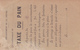 Carte Semeuse Camée 30c Bleu Neuve N1 Repiquage Taxe Du Pain - Cartes Postales Types Et TSC (avant 1995)