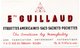 Buvard Ets. Guillaud, étiquettes Américaines, Sacs, Sachets, Pochettes. Rue Du Terrain à Rouen. - Papeterie