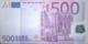 500 EURO ALEMANIA(X), R002  Low Nummer, DUISEMBERG - 500 Euro