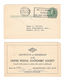 USA 1949 UX26 S36 PrePostal Stationery Card 1c Green Lincoln UPSS Membership Cert - Postal History