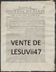 Delcampe - PARIS  " JOURNAL DE PARIS & LA GAZETTE DE PARIS ", PENDANT LA REVOLUTION. - Documents Historiques