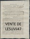 Delcampe - PARIS  " JOURNAL DE PARIS & LA GAZETTE DE PARIS ", PENDANT LA REVOLUTION. - Documents Historiques