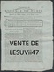 Delcampe - PARIS  " JOURNAL DE PARIS & LA GAZETTE DE PARIS ", PENDANT LA REVOLUTION. - Documents Historiques