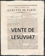 Delcampe - PARIS  " JOURNAL DE PARIS & LA GAZETTE DE PARIS ", PENDANT LA REVOLUTION. - Documents Historiques