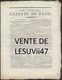 Delcampe - PARIS  " JOURNAL DE PARIS & LA GAZETTE DE PARIS ", PENDANT LA REVOLUTION. - Documents Historiques