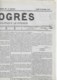 Le Progres  Du Lundi 12 Décembre  1859,numéro 1,fac Similé - 1850 - 1899