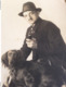 LENNEP - PHOTOHAUS KUHN - DEUTSCHER MANN DAZUMAL - JUNGER HERR - DACKEL - TABAKPFEIFE - JAEGER ? - HUND - JAGD - Orte