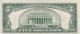 ETATS UNIS, 5 Dollars Série 1928F - United States Notes (1928-1953)