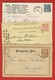 Postkarten, &  G A 10 Verschiedene Fingerhutstempel 3 Scan - Lettres & Documents