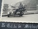 PÉRIPLE EN MOTO SCOOTER JEUNE FEMME DEPUIS VOSGES FRANCE JUSQU'À BRUXELLES BELGIQUE 11 PHOTOS ORIGINALES  ANNÉE 1953 - Automobiles