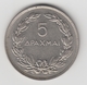 @Y@  Griekenland 5 Drachma  1930          (4717) - Griechenland