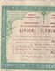 VP16.342 - REIMS X CHÄLONS X VITRY LE FRANCOIS 19?? - Diplôme Elémentaire De L'Enseignement Primaire Libre Chrétien - Diplomi E Pagelle