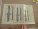 Rare Gravure Estampe Originale Diderot D'Alembert 1778 40 X 25.6 Cm Art Militaire Nouvelle Artillerie Canons Plan - Documents